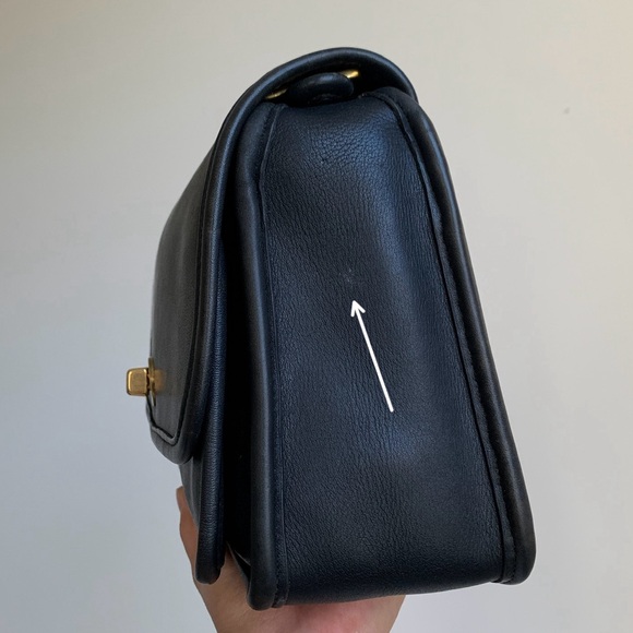 Rambler’s Legacy (9061) Vintage Coach Crossbody Shoulder Bag - Picture 4 of 16